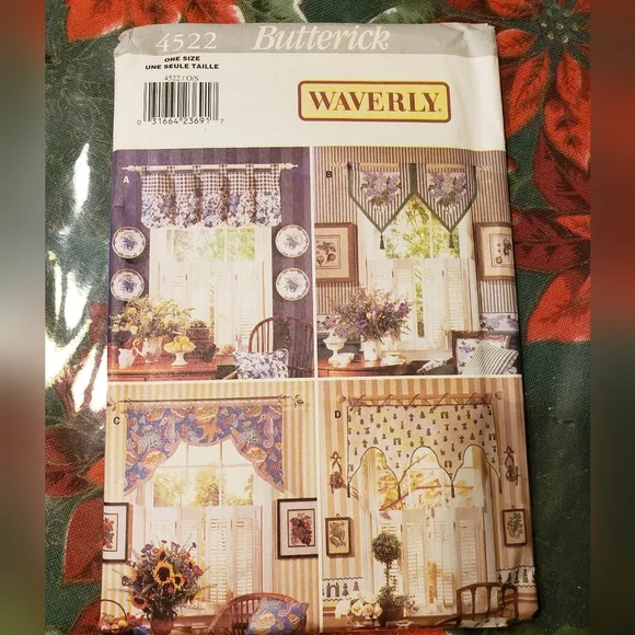 🌼Shades and valance patterns. - Picture 2 of 6